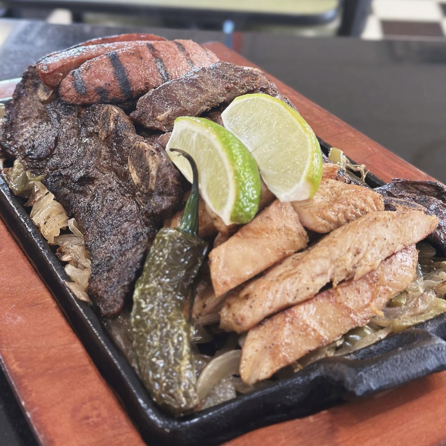 Fajitas on the Sizzle
